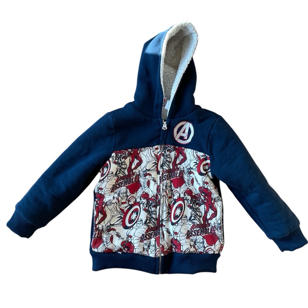Kid Avengers Zip Sweatshirt